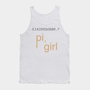 number of pi, funny, girl, meme, gossip, tv show Tank Top